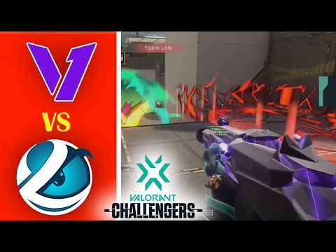 V1 vs LG Highlights - VCT Stage 3 Challengers - Version1 vs Luminosity Gaming