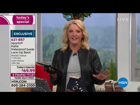 HSN | Sporto Boots 11.27.2018 - 12 AM