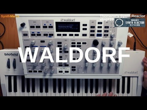Thomann's Synth Reactor vlog#15 - Waldorf #TSR19