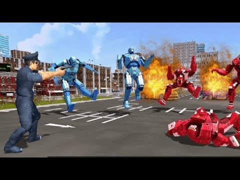 Real Vegas Crime Simulator - Police Robot Attack Android Gameplay