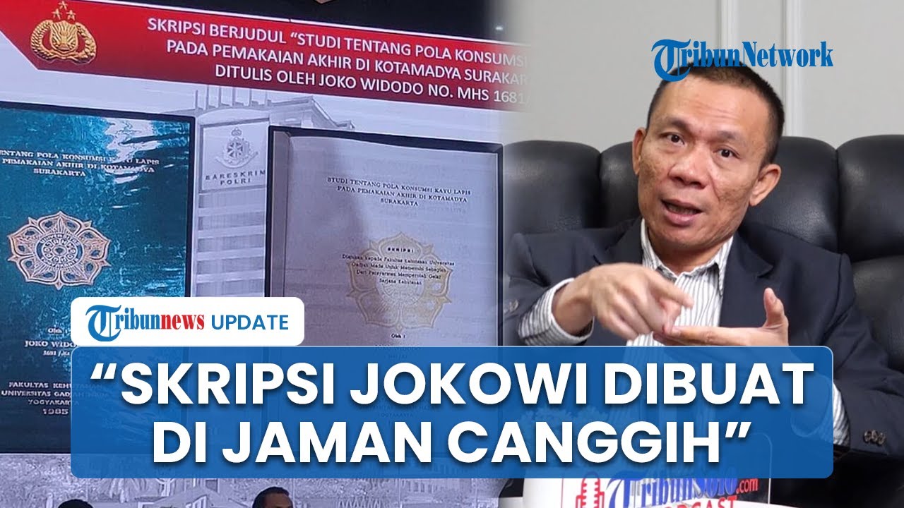 Rismon Tuding Polisi 'Tutup tutupi Labfor Ijazah Jokowi Kalau Ada Ya Pembandingnya Ditampilkan Aja