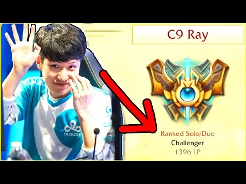 FACING AGAINST THE "NEW" RANK 1 C9 RAY - Actually GOING for RANK 1 - Ep. 49 | LoL