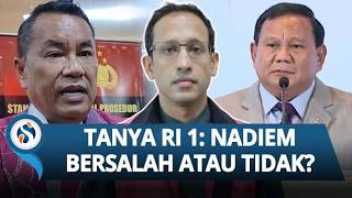 Prabowo Tegas: Hotman, Menurutmu Nadiem Makarim Bersalah atau Tidak di Kasus Chromebook?