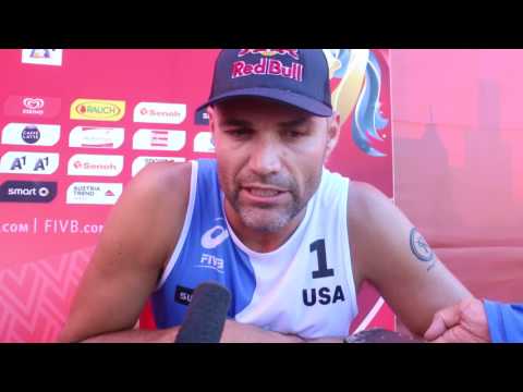 Olympians Phil Dalhausser and Nick Lucena tie for fifth at Beach World Championships