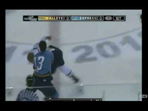 ECHL Kevin Harvey vs Bobby Robins 11/16/11 round 2