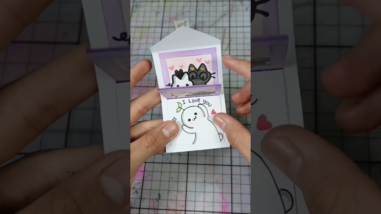 Tarjeta especial  🫶🏻 #diy #paperart #craft #manualidades #papercraft #detalles #ideas