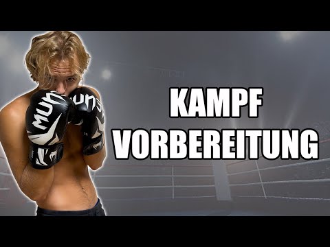 Vorbereitung für meinen ersten Kampf!