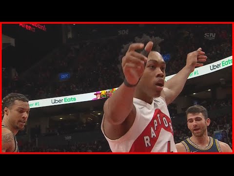 Scottie Barnes Big Two Handed JAM  Raptors vs Grizzlies | Nov 30, 2021 | 21-22 Season