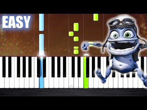 Crazy Frog - Axel F - EASY Piano Tutorial by PlutaX