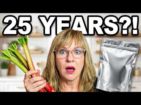 Turn 6 Weeks of Rhubarb Into 25 Years of Storage