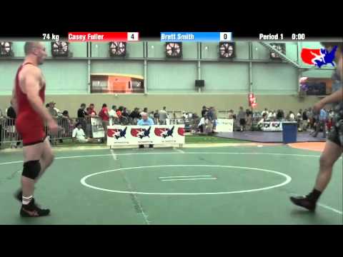 Casey Fuller vs. Brett Smith at 2013 ASICS University Nationals - FS