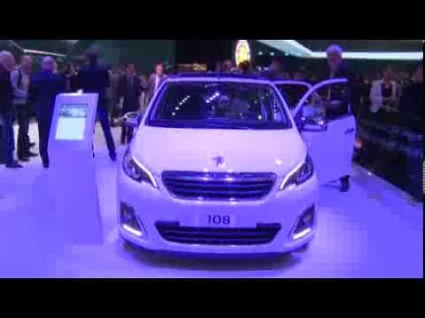 Salón del automóvil de Ginebra 2014. Peugeot 108