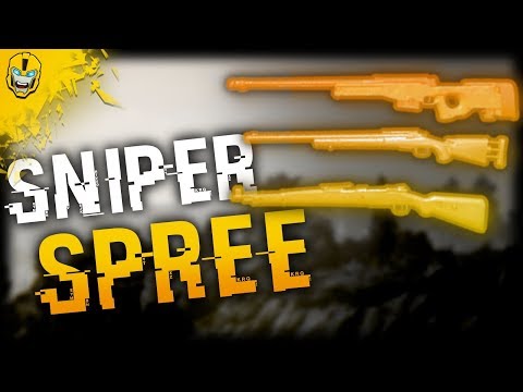 19 KILLS - BEST SNIPER in PUBG uses all 3 Sniper Rifles in one game?!