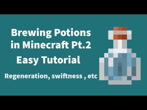 Brewing potions in Minecraft | Easy Tutorial | Pt.2
