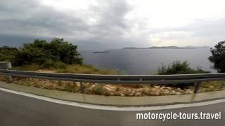 preview picture of video 'Dalmatian Coast ride-Dubrovnic-motorcycle-tours-eastern-europe-Transylvania-Live'