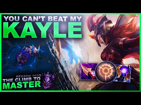 YOU CAN'T BEAT ME! KAYLE! - Climb to Master | League of Legends