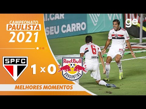 Vídeo / Gol São Paulo 1 x 0 Red Bull Bragantino - Pauilistão 2021!