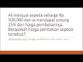Ali Menjual Sepeda Seharga 500.000