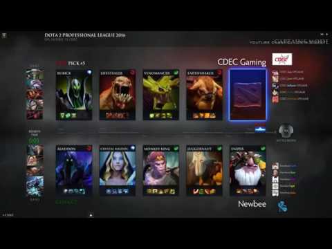 Newbee vs CDEC DPL 2017 Highlights Dota 2