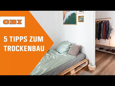 OBI | 5 tips from the drywall master | It's time to create something new.