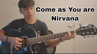 How to play Come as You Are by Nirvana on guitar.