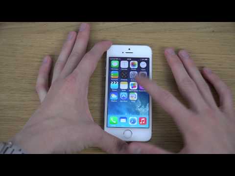 iPhone 5S iOS 7.1.2 - Review (4K)