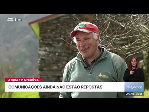  U. F. Cerdeira e Moura da Serra - Reportagem da RTP na nossa Aldeia da Mour&iacute;sia
