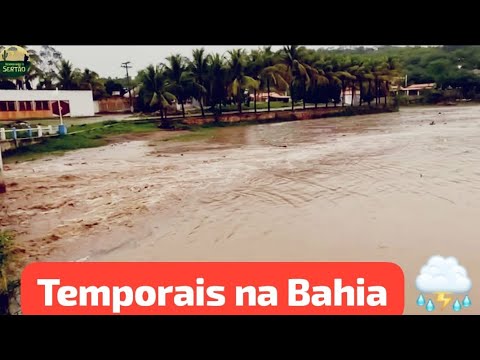 CHUVA NA BAHIA: Temporal Atinge Diversos Municípios c26
