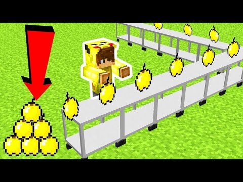 ALTIN ELMA FABRİKASI YAPIYORUZ! - Minecraft