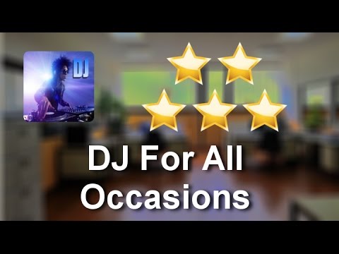 Promotional video thumbnail 2 for DJ For All Occasions
