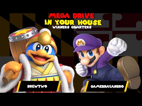 MDIYH #12: Drewtwo (King Dedede) Vs GameBrayanBro (Mario) Winners Quarters