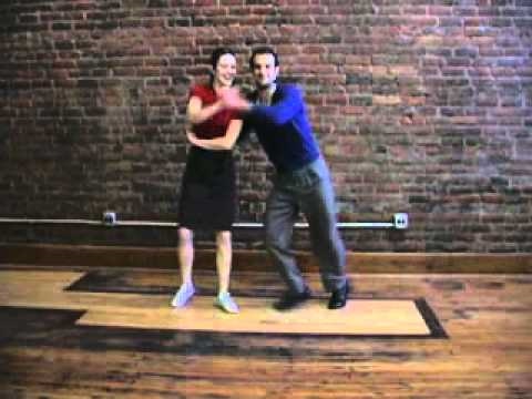 Dean Collins & Jewel Mcgowan Cheek-to-cheek Sequence - Lindy Hop Lesson, Juan Villafane #1360