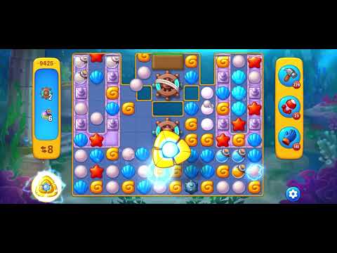 Fishdom level 9425 no boosters フィッシュダム