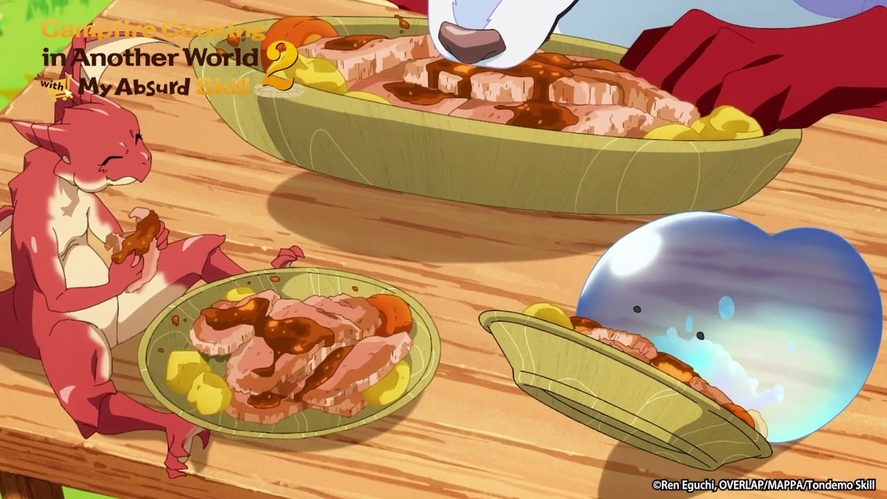 Nom Nom Nom Nom《Campfire Cooking in Another World Season 2》Anime Highlight