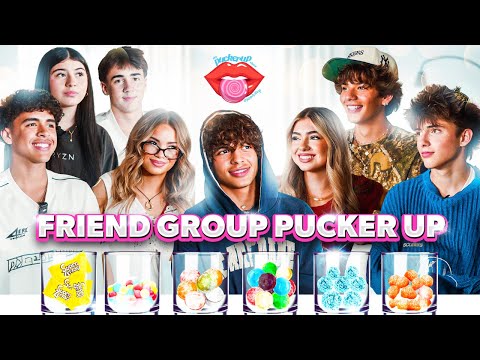 PUCKER UP FRIEND GROUP | Embreigh, Brennan, Cesar, Ayden, Paul, Marcus, PresLee, Jafia ALL THE TEA!