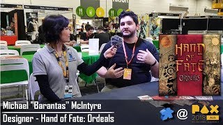 PAX Australia 2018 - Hand of Fate: Ordeals with Michael "Barantas" McIntyre