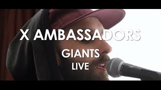 X Ambassadors - Giants - Acoustic [ Live in Paris ]