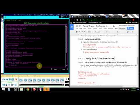 9.2.1.11 Configuring Named Standard ACLs