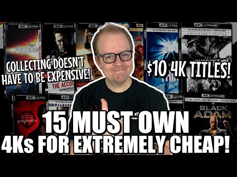 15 Must OWN 4K Titles For EXTREMELY Cheap! | Gruv 3 For $30 Sale! | Insanely GOOD Prices!