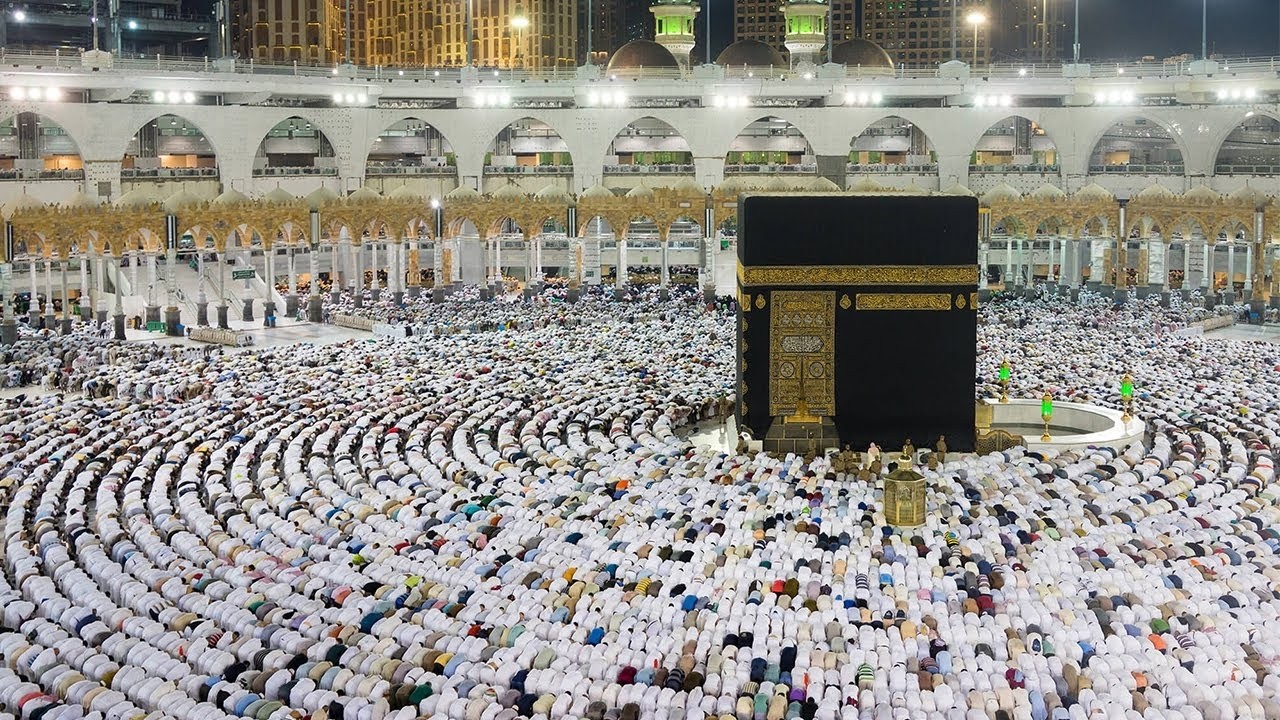 Live webcam view of Kaaba Wide Aerial View