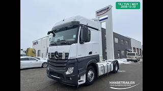 Mercedes-Benz Actros 1845 New Tacho TUV truck tractor | Image 4 - Autoline