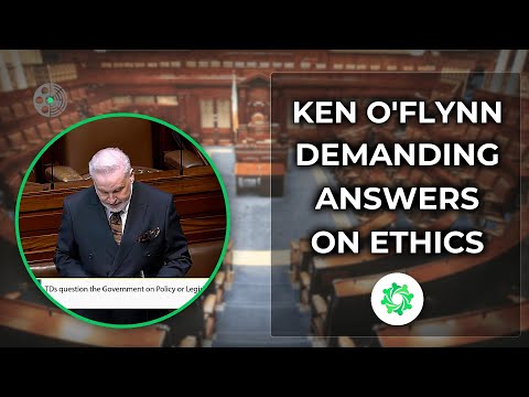 Ken O'Flynn Confronts Ministers over Ethics and Transparency
