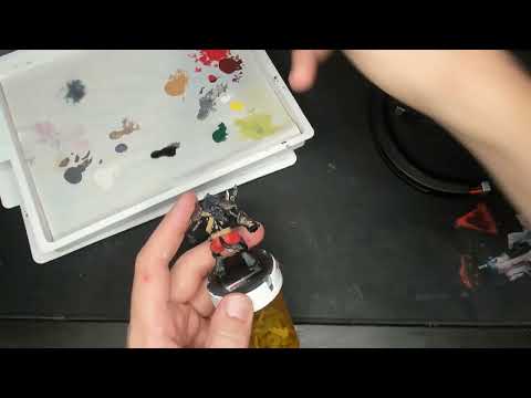 Painting Grashnak Blackhoof Part 2: Oh so many leather straps