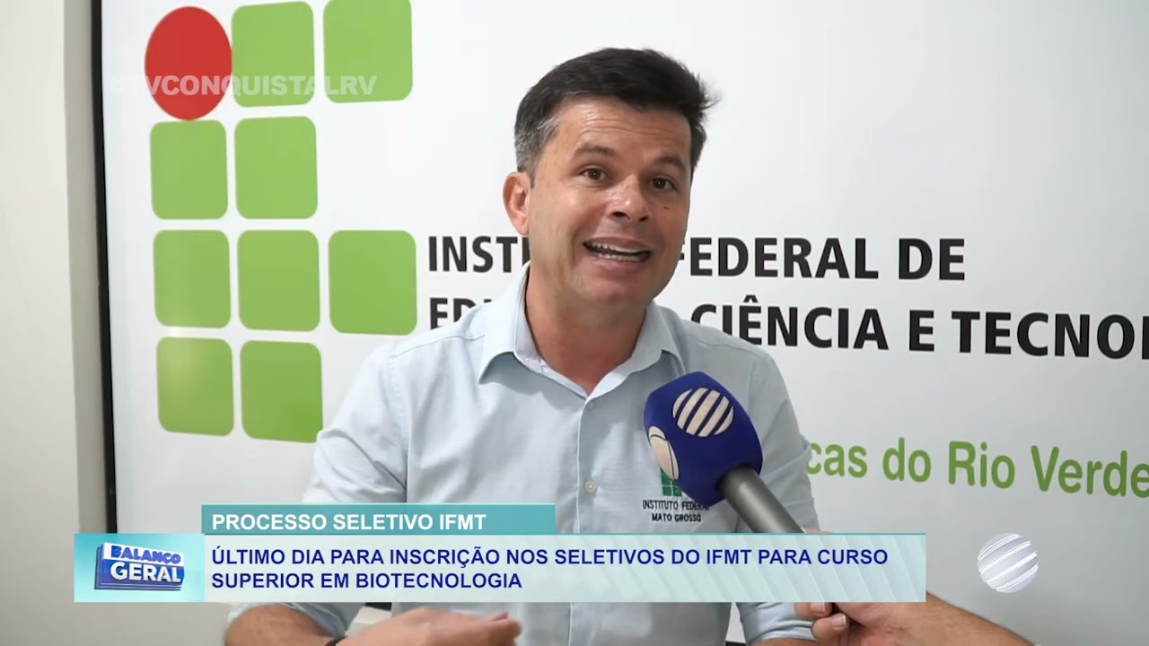 IFMT de Lucas do Rio Verde Abre 35 Vagas em Biotecnologia | Inscrições Até Hoje (30/09)