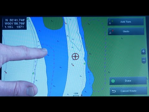 Garmin gpsmap route planning