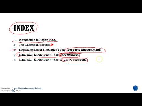 01 Aspen Plus Introductory Course