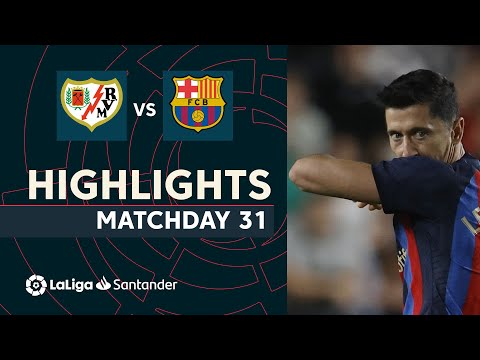 Highlights Rayo Vallecano vs FC Barcelona (2-1)