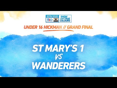 St Mary’s 1 vs Wanderers: Grand Final – Under 16 Hickman: 2019-20 TIO NTFL