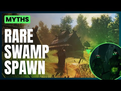 Rare Swamp Man Village Spawn?! - Valheim 2 Rare Spawns & Discoveries