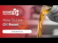 How To Use Oil Reset Function On SDS 2009 BMW Z4